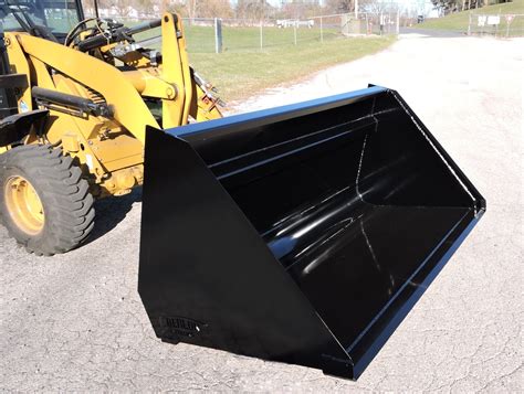 7 foot skid steer bucket|smooth bucket for skid steer.